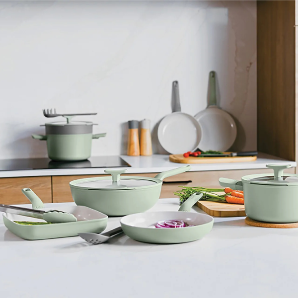 Сковорода BergHOFF Leo Balance 3950456 Для блинов / 26 см / Зеленый photo 2 Сковорода BergHOFF Leo Balance 3950456 Для блинов / 26 см / Зеленый photo 2