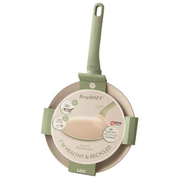 Сковорода BergHOFF Leo Balance 3950456 Для блинов / 26 см / Зеленый photo 3 Сковорода BergHOFF Leo Balance 3950456 Для блинов / 26 см / Зеленый photo 3