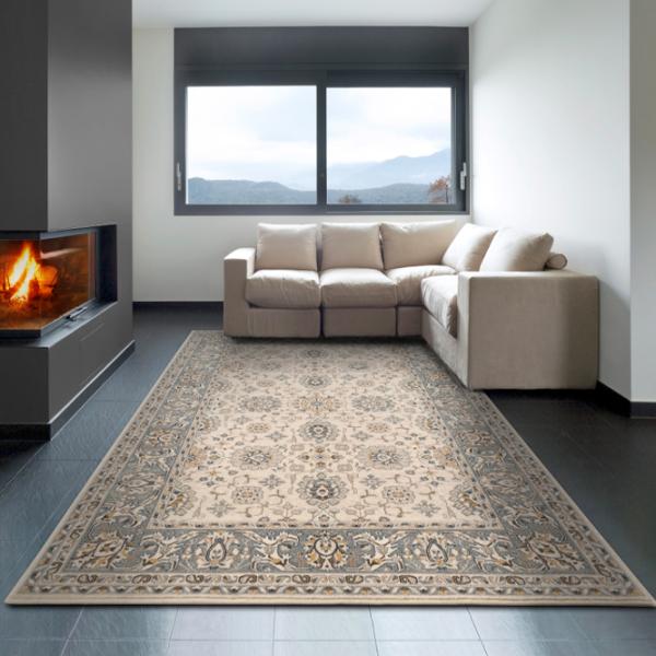 Covor Covoare Ungheni Bella Vintage Beige Gray / Lână photo 3