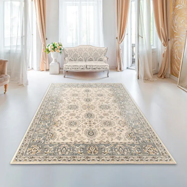 Covor Covoare Ungheni Bella Vintage Beige Gray / Lână photo 4