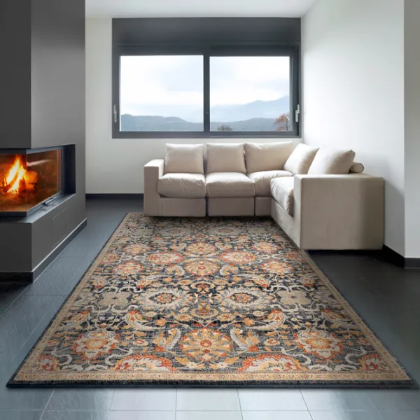 Ковер Covoare Ungheni Bella Vintage Brown Black / Шерсть photo 3 Ковер Covoare Ungheni Bella Vintage Brown Black / Шерсть photo 3