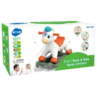 Jucărie balansoar Hola Toys Unicorn 1.5 ani - / White photo 4