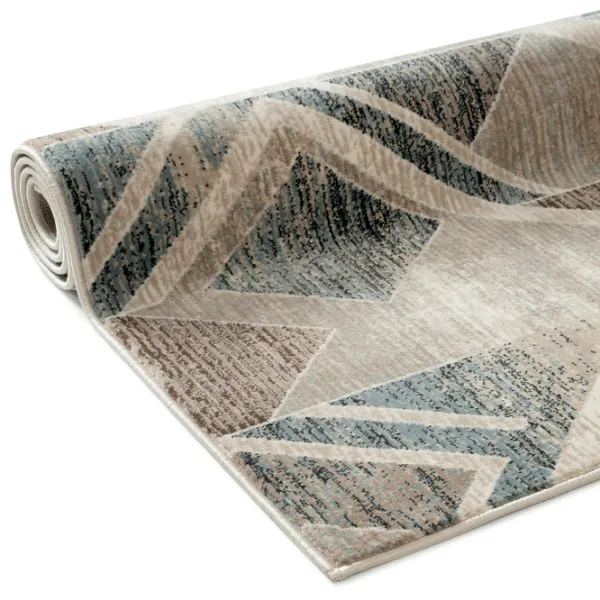 Ковер Covoare Ungheni Delta Brown Blue / Полипропилен photo 2 Ковер Covoare Ungheni Delta Brown Blue / Полипропилен photo 2