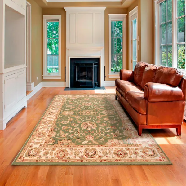 Covor Covoare Ungheni Atlas Beige Green / Polipropilenă photo 3