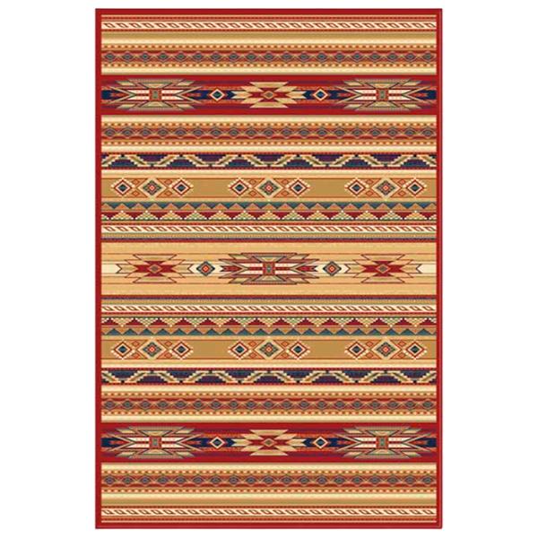 Ковер Covoare Ungheni Atlas Red Beige / Полипропилен photo 1