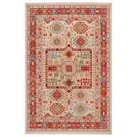 Covor Covoare Ungheni Antique Beige Red / Lână