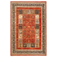 Covor Covoare Ungheni Antique Brown Red / Lână