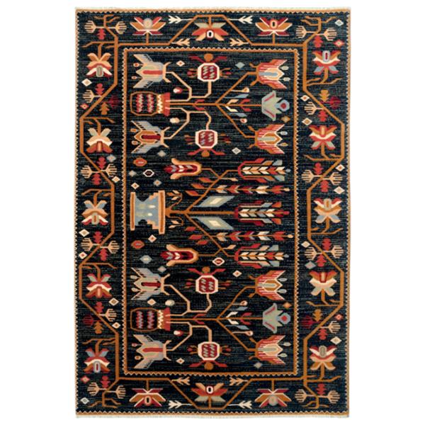 Covor Covoare Ungheni Basarabia Black Beige / Lână photo 1