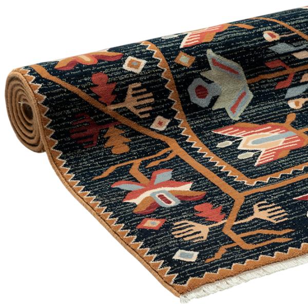 Covor Covoare Ungheni Basarabia Black Beige / Lână photo 2