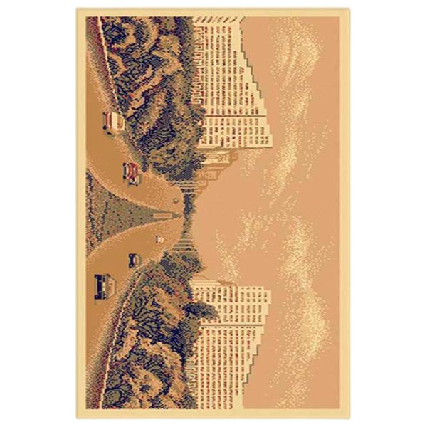 Covor Covoare Ungheni Aquarelle Brown Beige / Polipropilenă photo 1