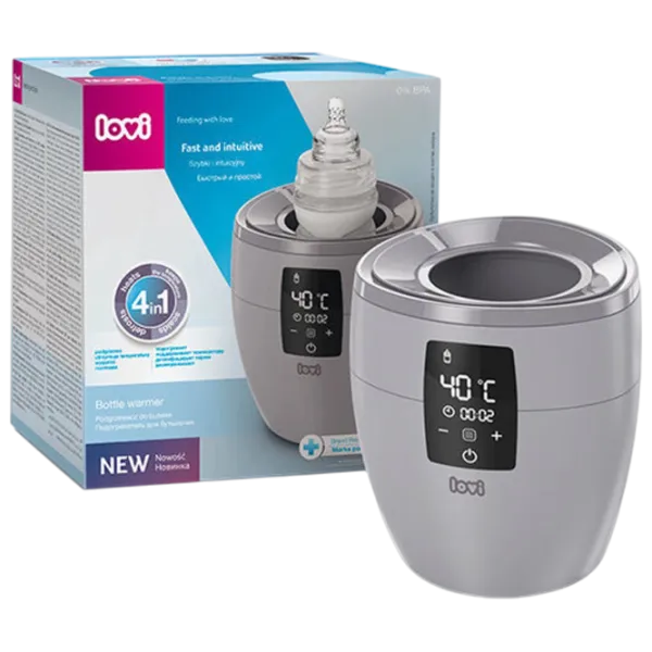 Încălzitor pentru biberoane Lovi 77/051  Electronic/ Gray photo 3