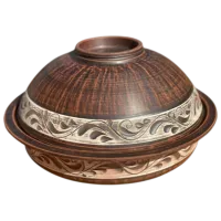 Vas pentru pilaf Grill Master 276125 Argilă / Brown photo 2