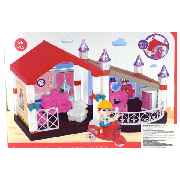 Аксессуары для кукол ChiToys R24/19 16495 домик / 3+ photo 1