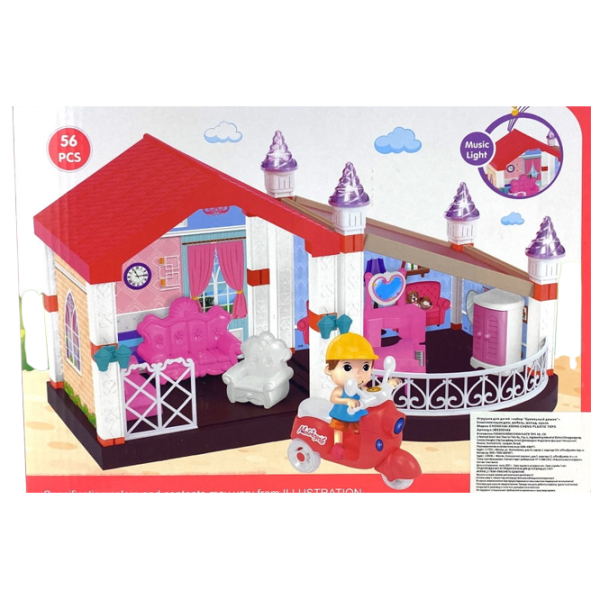 Аксессуары для кукол ChiToys R24/19 16495 домик / 3+ photo 1
