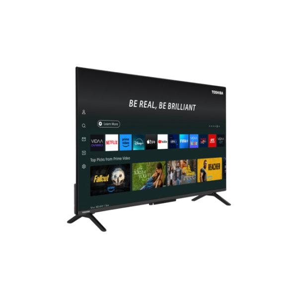 Телевизор Toshiba 43UV1563DG 43" / DLED / 4K / Smart TV / Черный photo 3 Телевизор Toshiba 43UV1563DG 43" / DLED / 4K / Smart TV / Черный photo 3