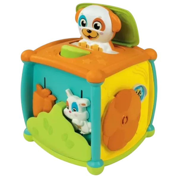 Joc educativ Clementoni Peekaboo Activity Cube 1+/ Dezvoltare photo 1