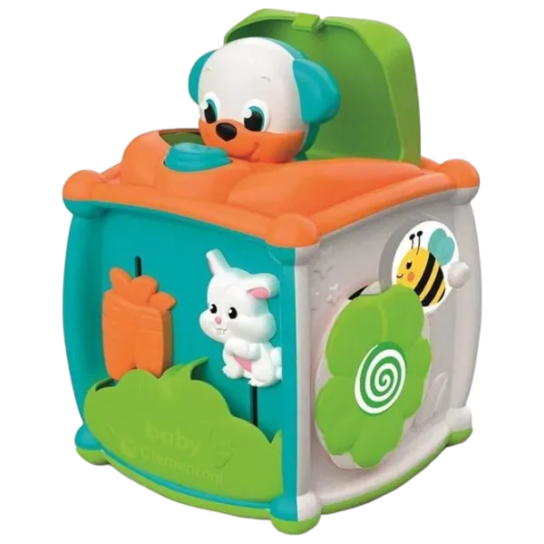 Joc educativ Clementoni Peekaboo Activity Cube 1+/ Dezvoltare photo 2