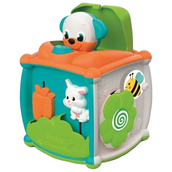 Joc educativ Clementoni Peekaboo Activity Cube 1+/ Dezvoltare photo 2