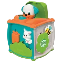 Joc educativ Clementoni Peekaboo Activity Cube 1+/ Dezvoltare photo 2