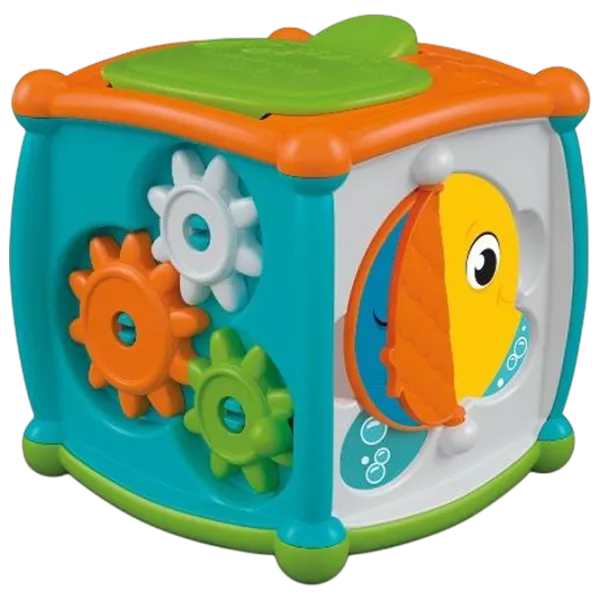 Joc educativ Clementoni Peekaboo Activity Cube 1+/ Dezvoltare photo 3