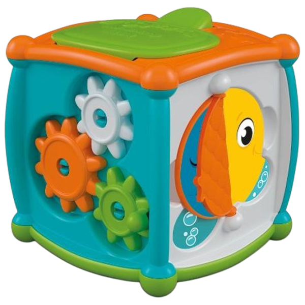 Joc educativ Clementoni Peekaboo Activity Cube 1+/ Dezvoltare photo 3