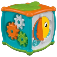 Joc educativ Clementoni Peekaboo Activity Cube 1+/ Dezvoltare photo 3