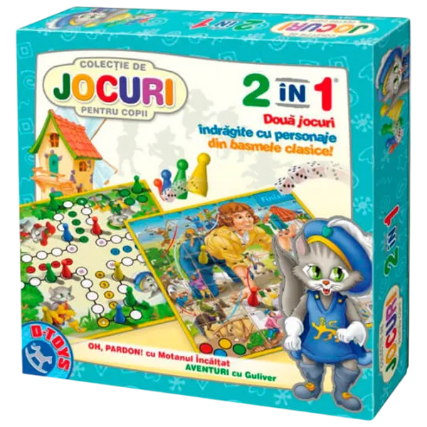 Настольная игра D-TOYS Гулливер-Кот 3+/ Стратегия photo 1