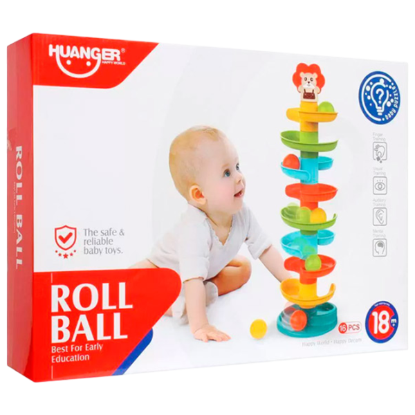Joc educativ Huanger Roll Ball 1.5+/ Dezvoltare photo 2