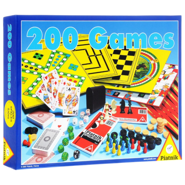Joc de masă Piatnik 200 Games 3+/ Strategie photo 1