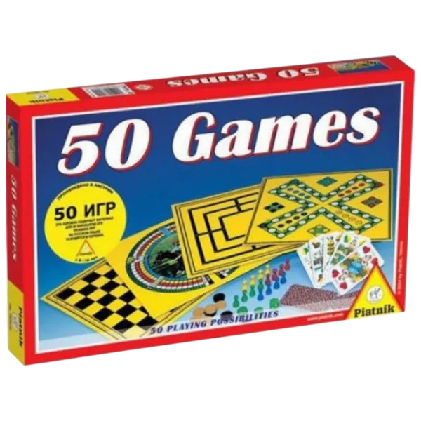 Joc de masă Piatinik 50 Games 3+/ Dezvoltare photo 1