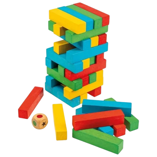 Joc de masă Tactic Rainbow Tower 3+/ Jenga photo 1