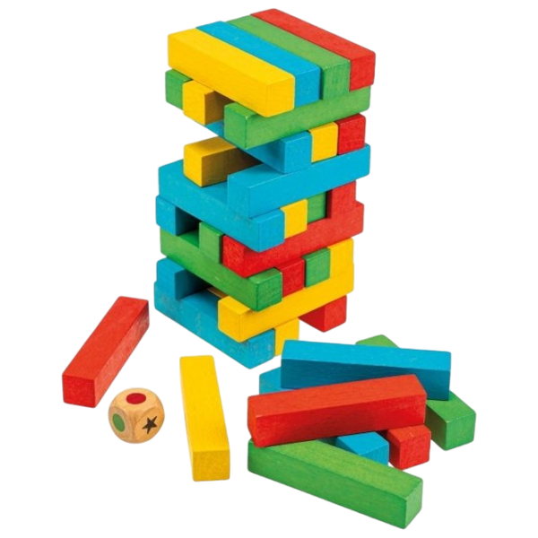 Joc de masă Tactic Rainbow Tower 3+/ Jenga photo 1