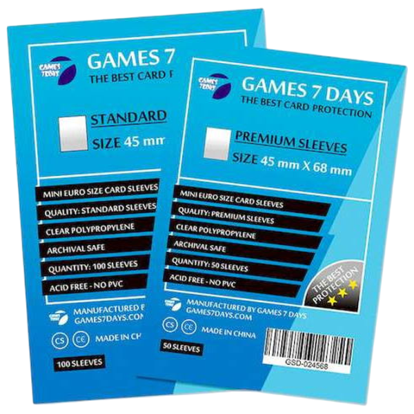 Accesorii pentru jocuri de masă Games 7 Days Standart 3+/ Protectoare de cărți photo 2