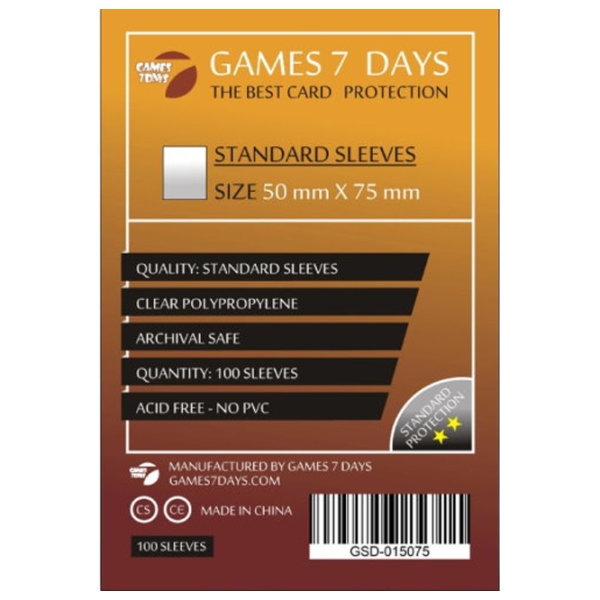 Joc de masă Games 7 Days Standard USA 6+/ Protectoare de cărți photo 1