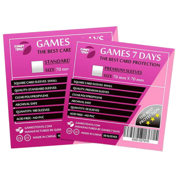 Accesorii pentru jocuri de masă Games 7 Days Standart 3+/ Protectoare de cărți photo 1