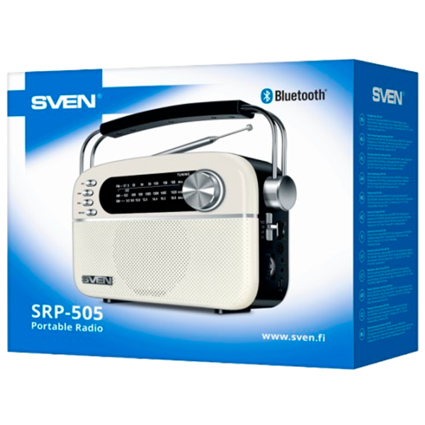 Портативная колонка Sven SRP-505 3 Вт/ Белый photo 6