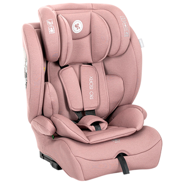 Детское автокресло Lorelli Rio  9 месяцев - 12 лет / 36 кг / Розовый photo 1