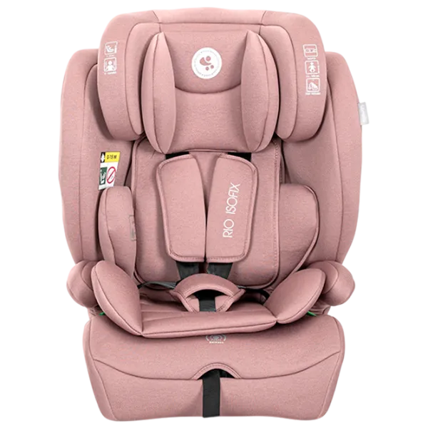 Детское автокресло Lorelli Rio  9 месяцев - 12 лет / 36 кг / Розовый photo 2