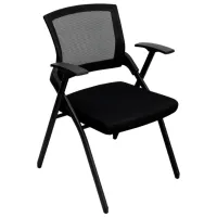 Офисный стул DecoPrim Aplo Акриловая сетка/ Черный 