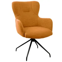 Кухонный стул DecoPrim Bond Alpine   Бархат/ Бронзовый Черный