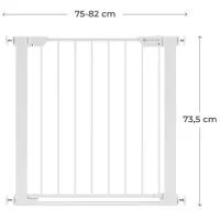 Barieră de protecție KinderKraft Safe Snap Stair Gate Pentru casă photo 6