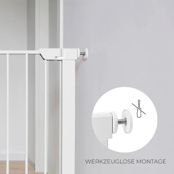 Barieră de protecție KinderKraft Safe Snap Stair Gate Pentru casă photo 7