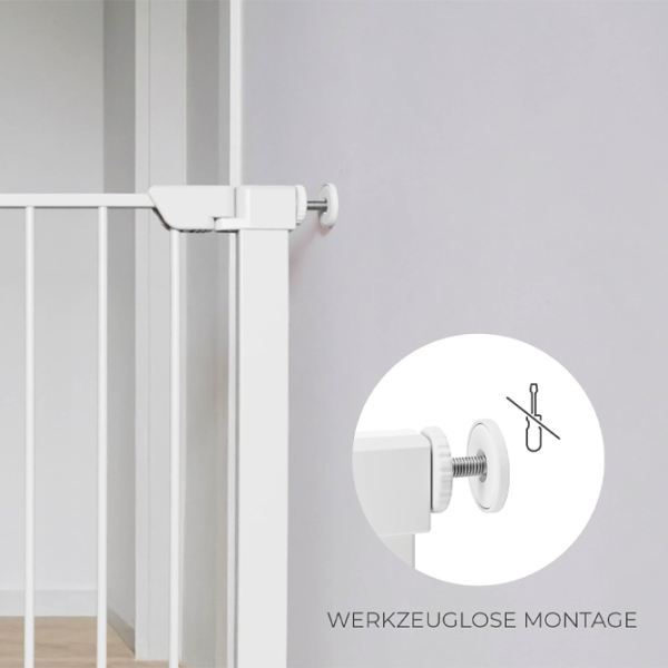 Barieră de protecție KinderKraft Safe Snap Stair Gate Pentru casă photo 7