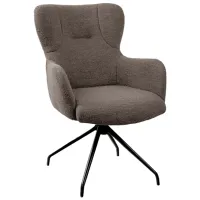 Кухонный стул DecoPrim Bond Alpine   Бархат/ Серый Черный