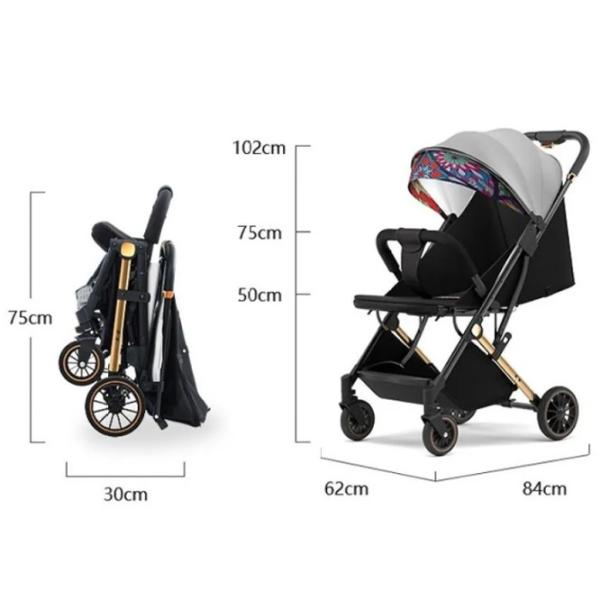 Cărucior pentru copil 4Play Compact / Blue photo 2