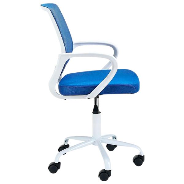 Fotoliu de birou Akord FD-6 Plasă/ Blue White photo 3