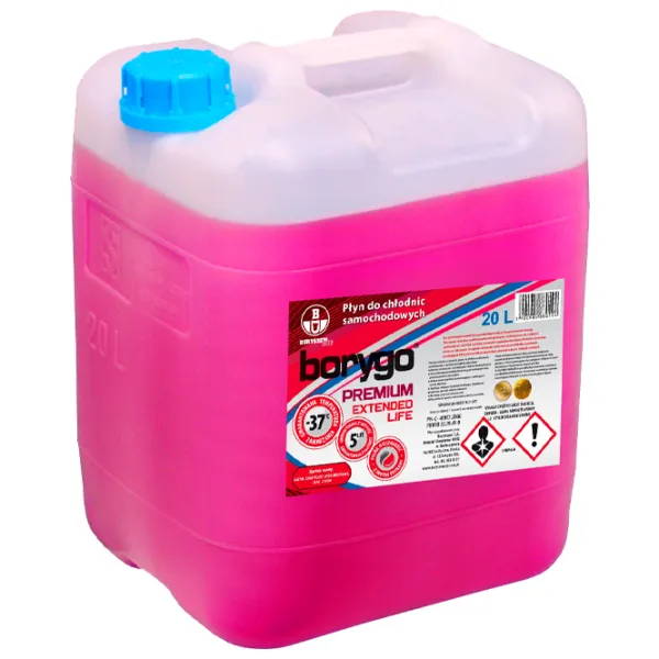 Antigel Borygo Premium 20l Red photo 1