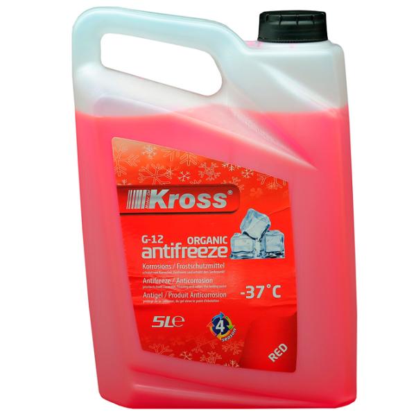 Антифриз Kross Red 5л Розовый photo 1 Антифриз Kross Red 5л Розовый photo 1