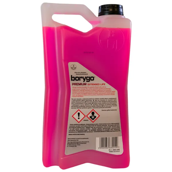 Antigel Borygo Premium 5l Red photo 2
