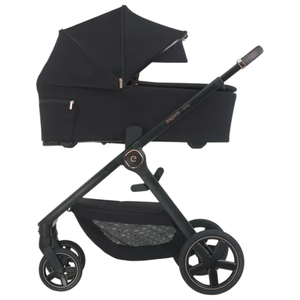 Cărucior pentru copil Espiro Only Way 5905683800211/ Black photo 6